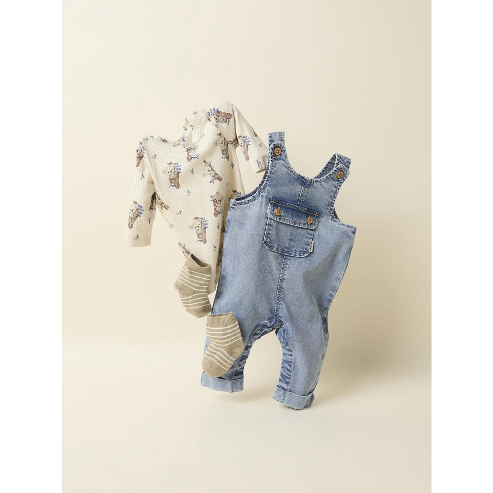 Køb Name It Medium Blue Denim Nbmben Baggy R Dnm Overall 4816-Yb B