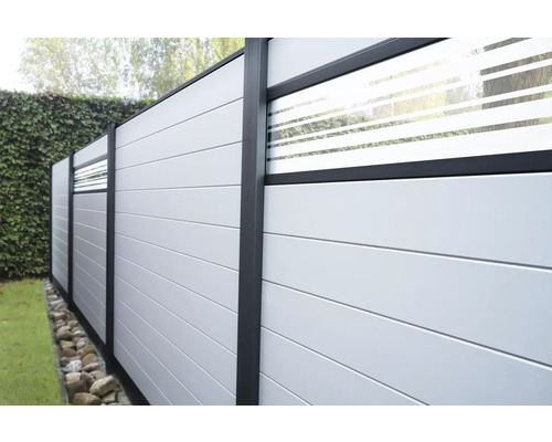 Design inzetstuk GroJa Flex Glas 180 x 30 cm