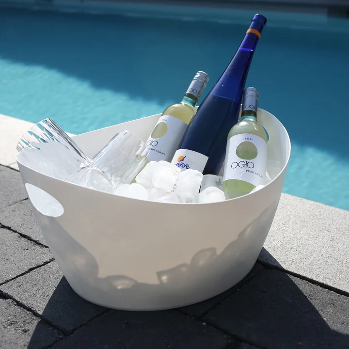 Koziol - Bottichelli Zuber L, recycled white