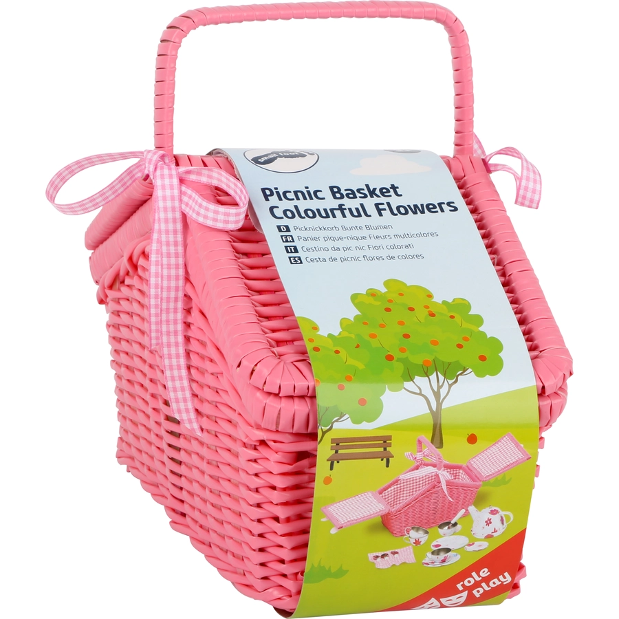 small foot® Picknickkorb Bunte Blumen
