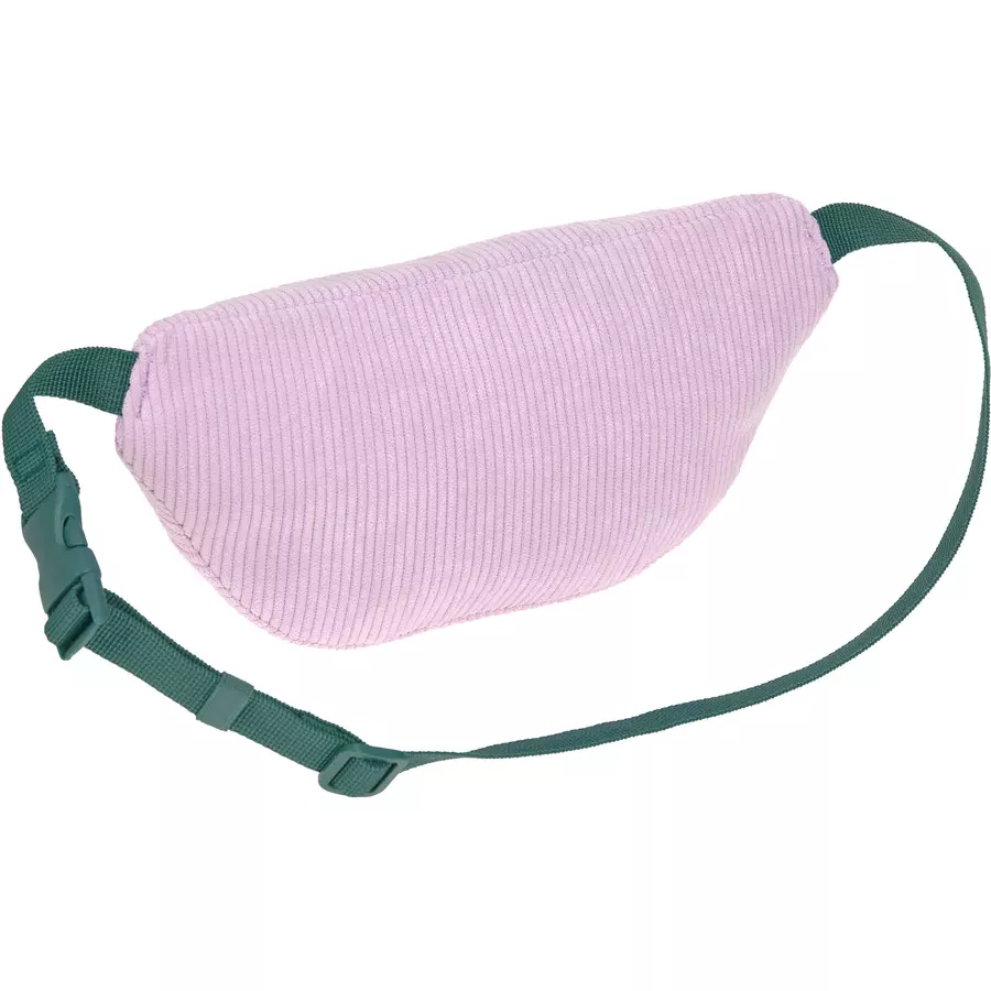LÄSSIG Mini Bauchtasche Cord Little Gang - Regenbogen, Lila