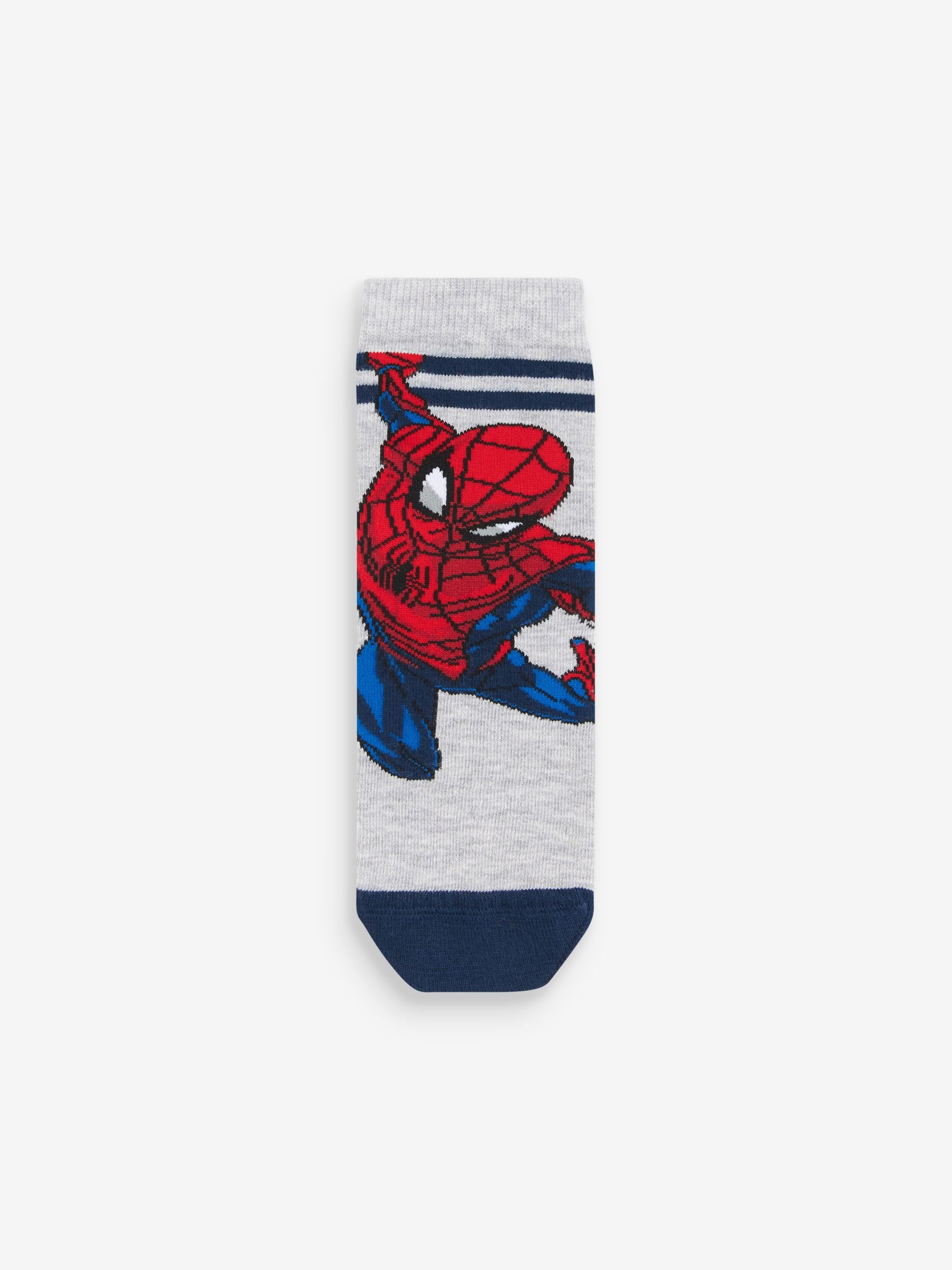 Spiderman - Verpakking van 5 paar Character sokken met hoog katoengehalte