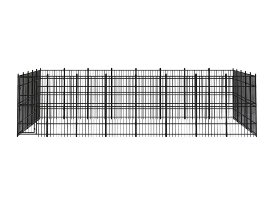 Chenil cage enclos pac noire 768 x 480 x 200 cm 02_0041842