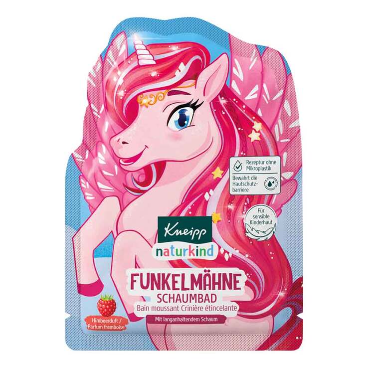Kneipp naturkind Funkelmähne Schaumbad, 40 ml