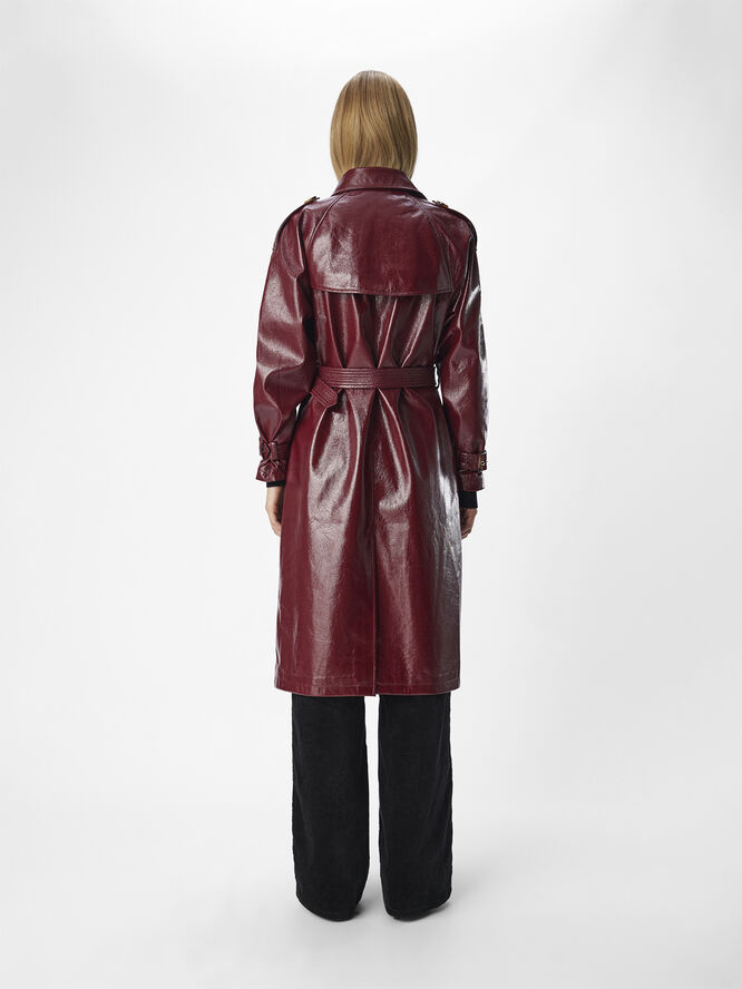Object OBJERIKA TRENCH COAT A REP Cabernet