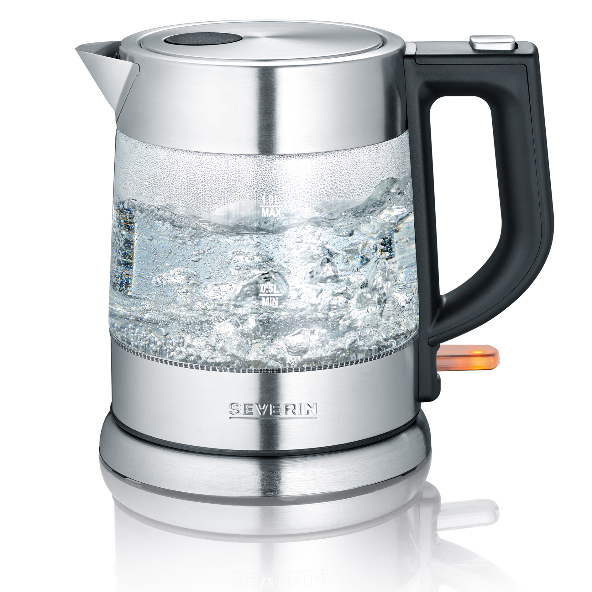 SEVERIN Glas-Wasserkocher WK 3468 - 1,0 Liter