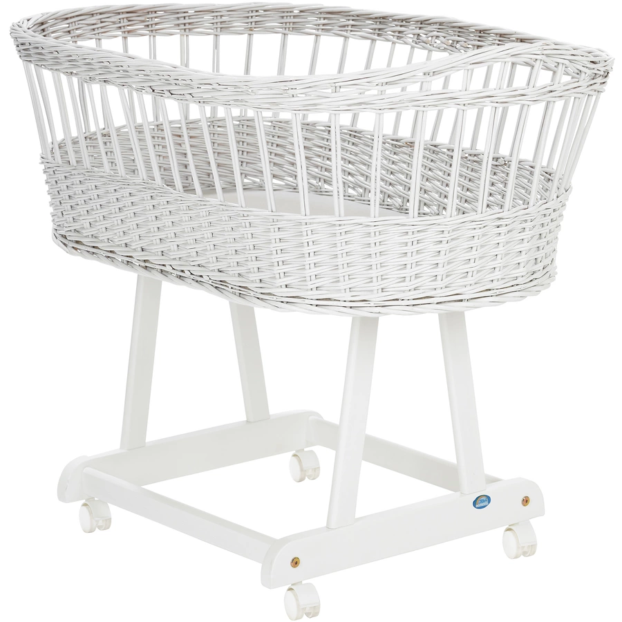 Alvi® Komplettstubenwagen Birthe weiss Aqua Dot