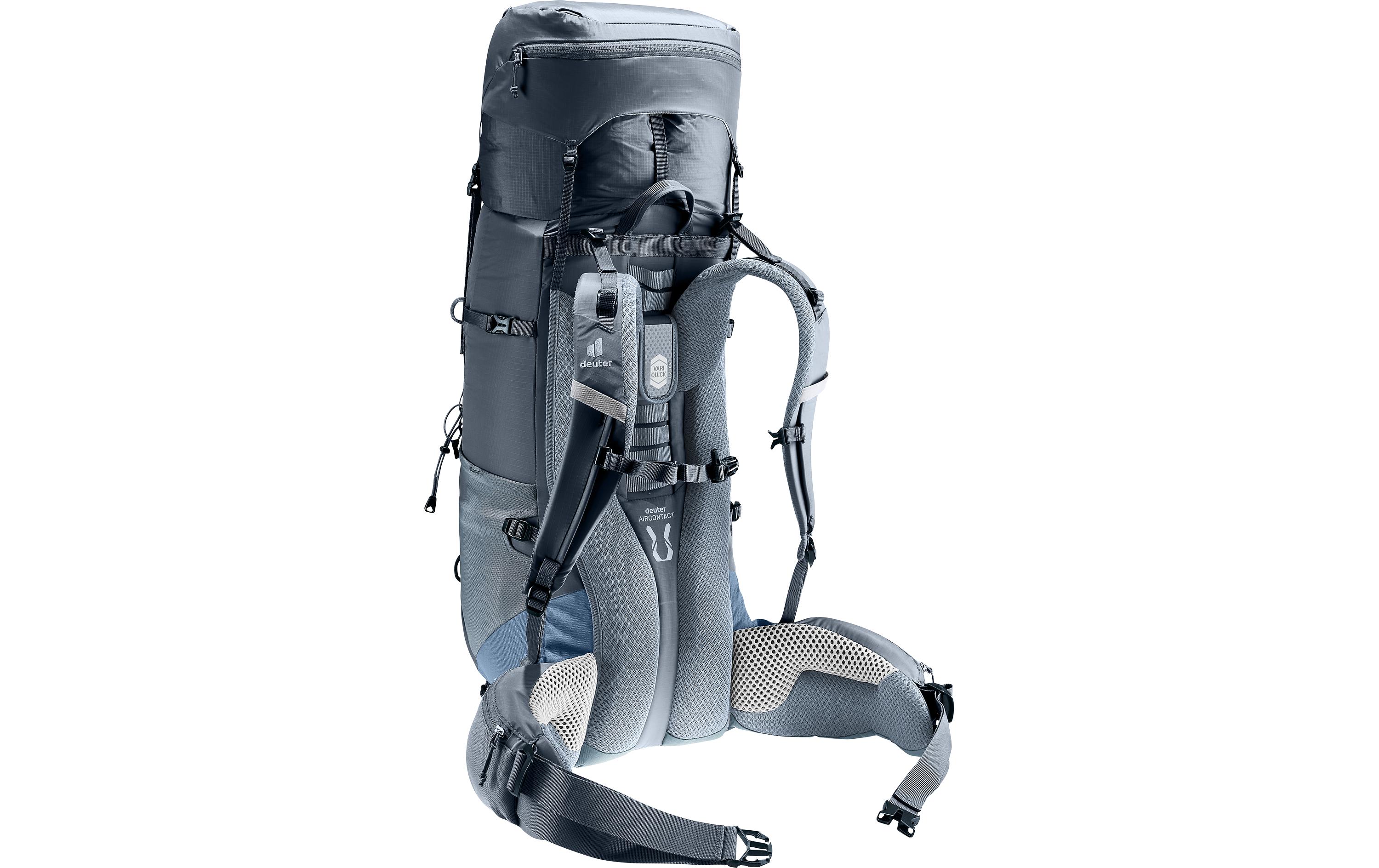 Wanderrucksack Aircontact Lite 40 + 10 Black/Marine<br>Trekkingrucksack