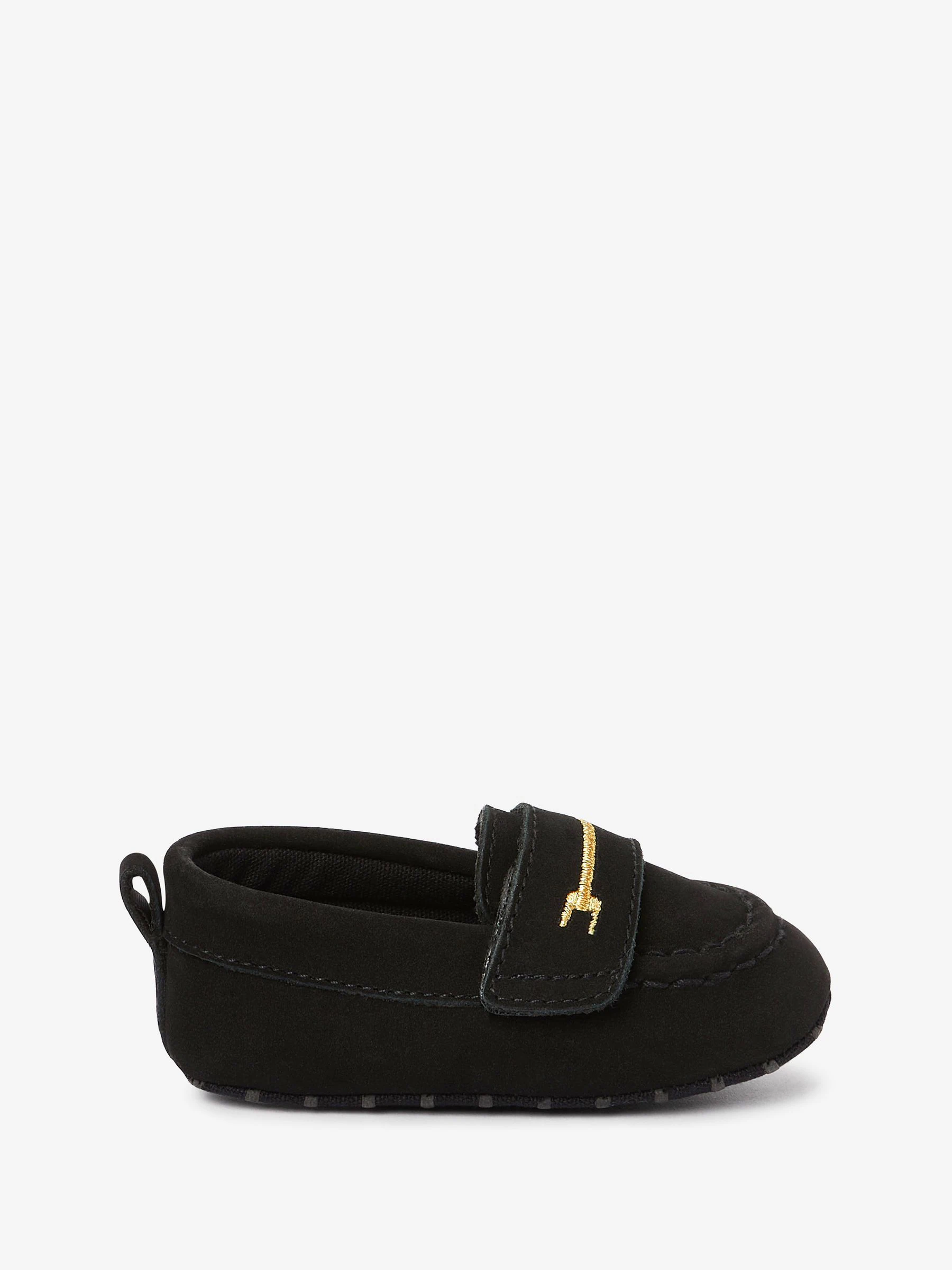 Zwart - Babyloafers (0-24 mnd)