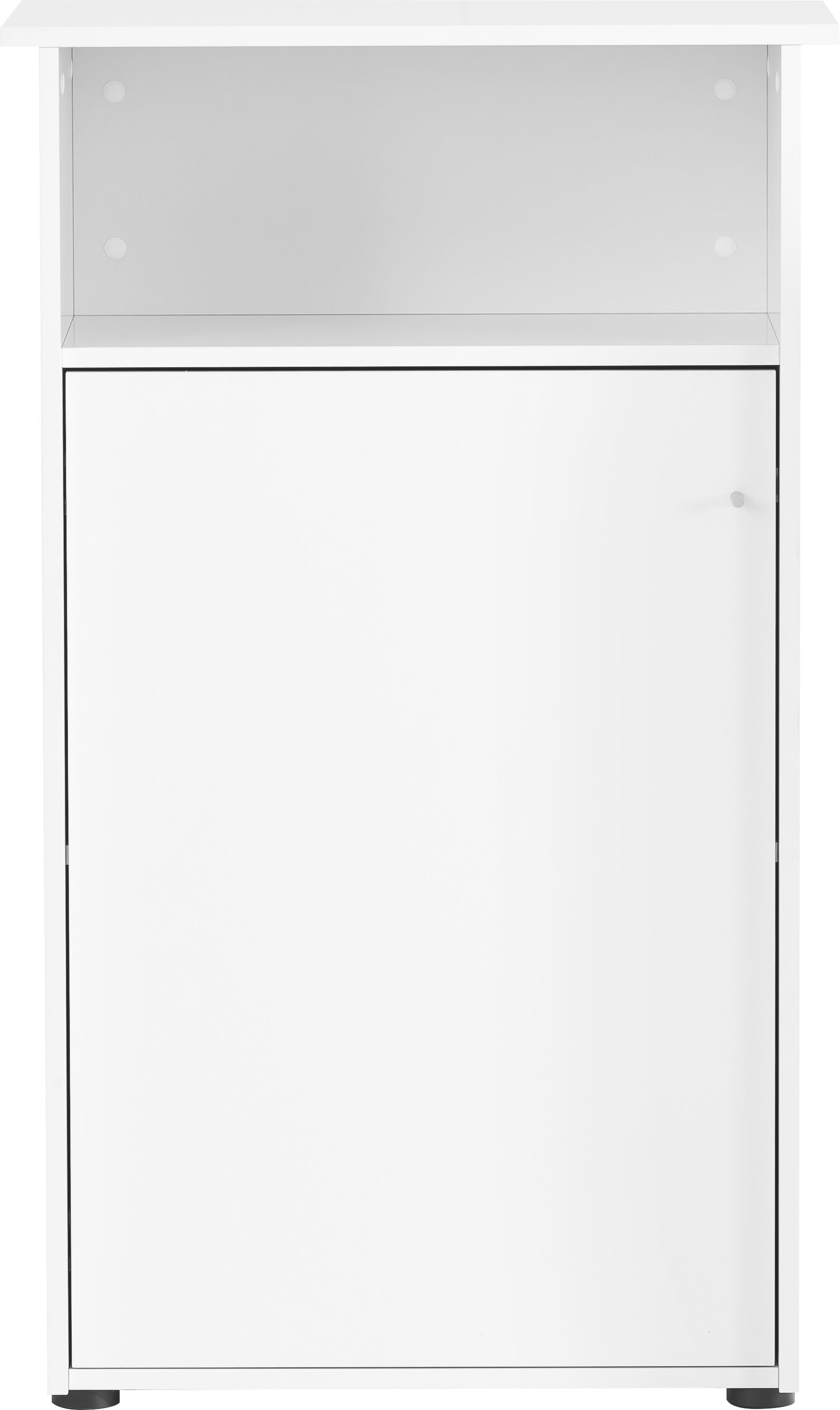 Schildmeyer Empfangstheke , Empfangstresen, 65x110 cm, Soft-Close-Ausstattung,