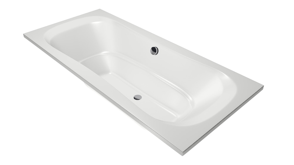 Xenz Nassau duobad 200x90x49cm wit