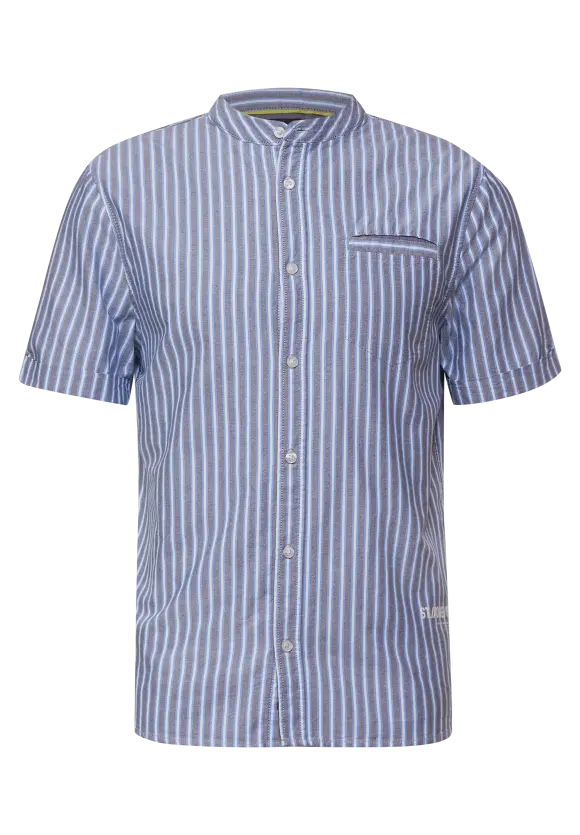 Hemd mit Knopfleiste - navy blue