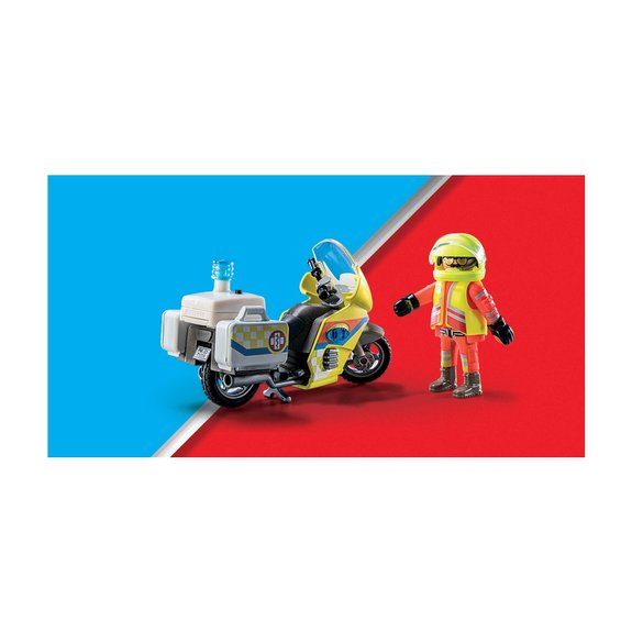 Urgentiste en moto Playmobil City Life 71205