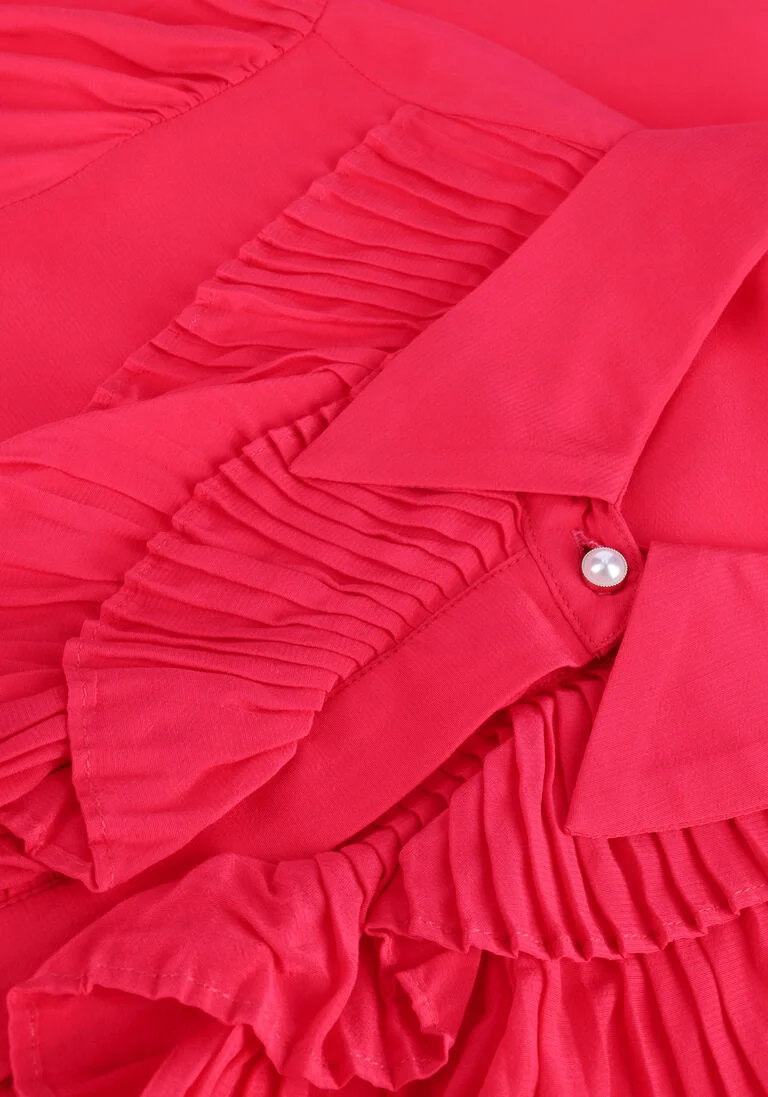 SUNCOO fuchsia suncoo blouse lamar