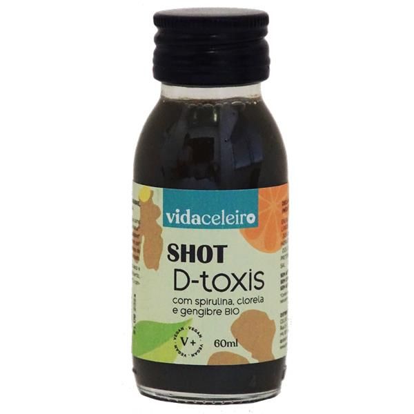 Shot Bio D-Toxis Citrinos, Gengibre, Spirulina, Clorela
