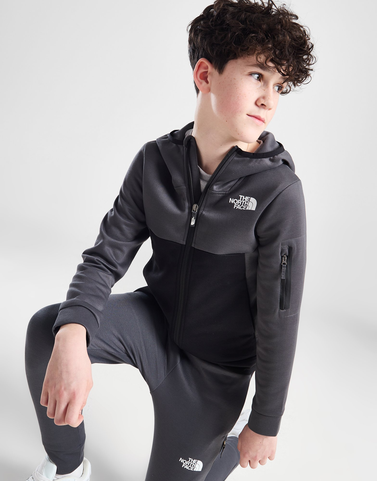 The North Face Sweat à Capuche Tek Zippé Junior