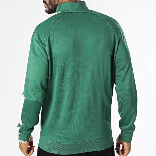 Veste Zippée A Bandes T7 Iconic 539484 Vert