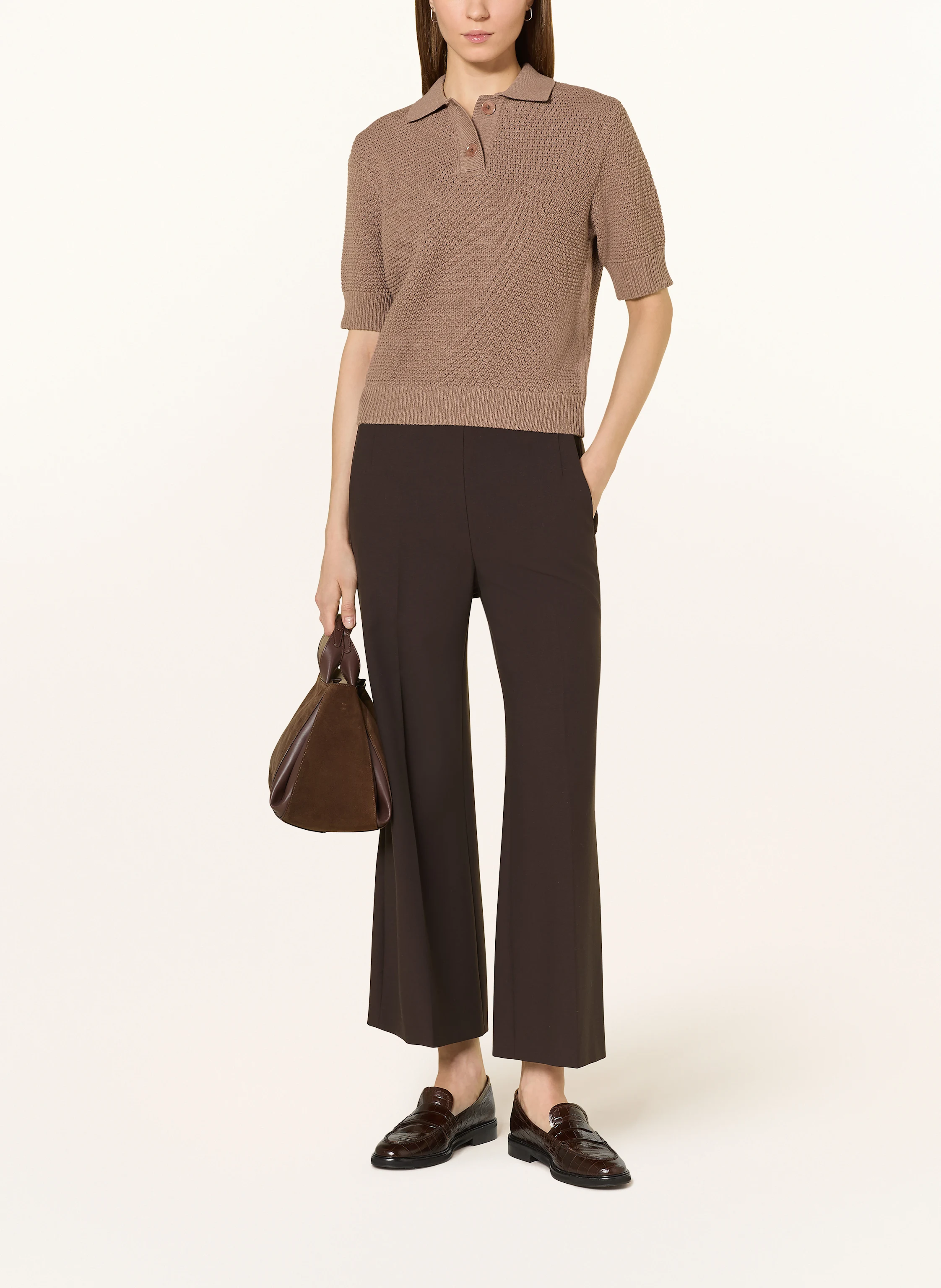 windsor. Strick-Poloshirt Regular Fit