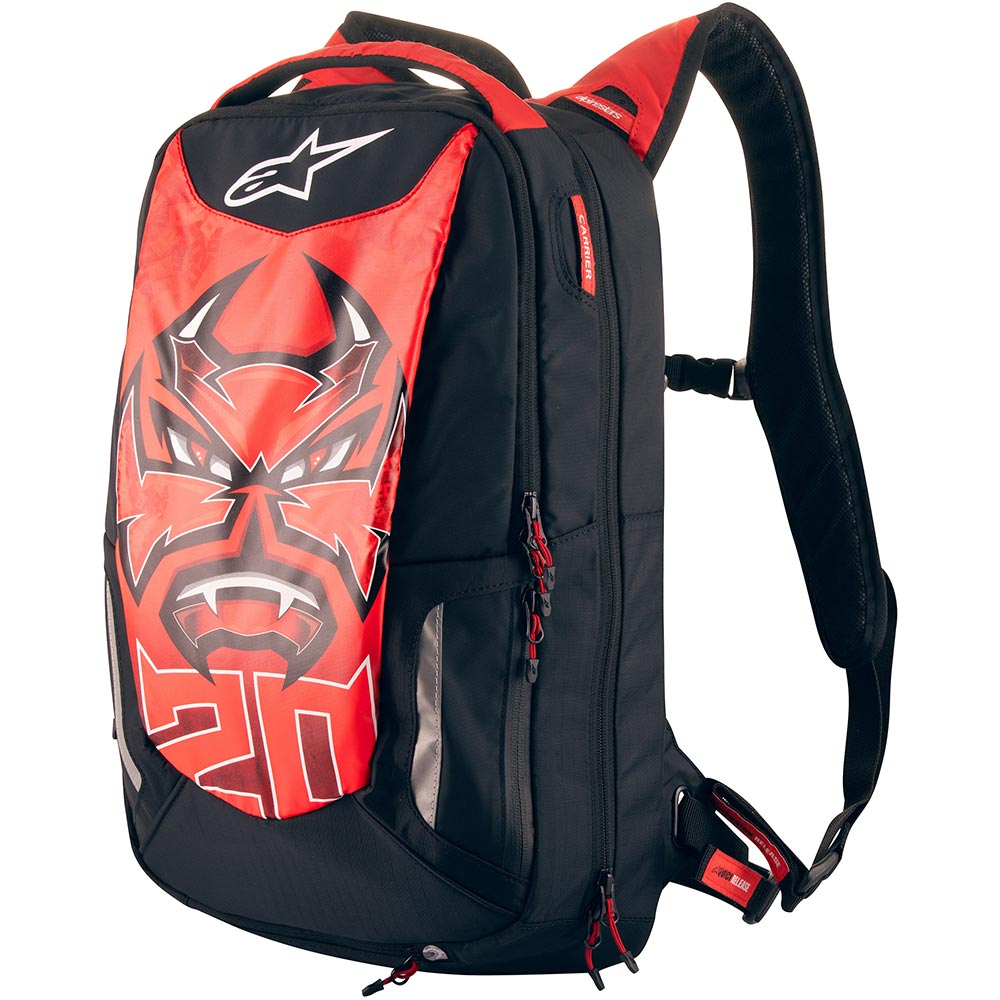 Alpinestars - Sac à dos City Hunter Fabio Quartararo Noir / Rouge