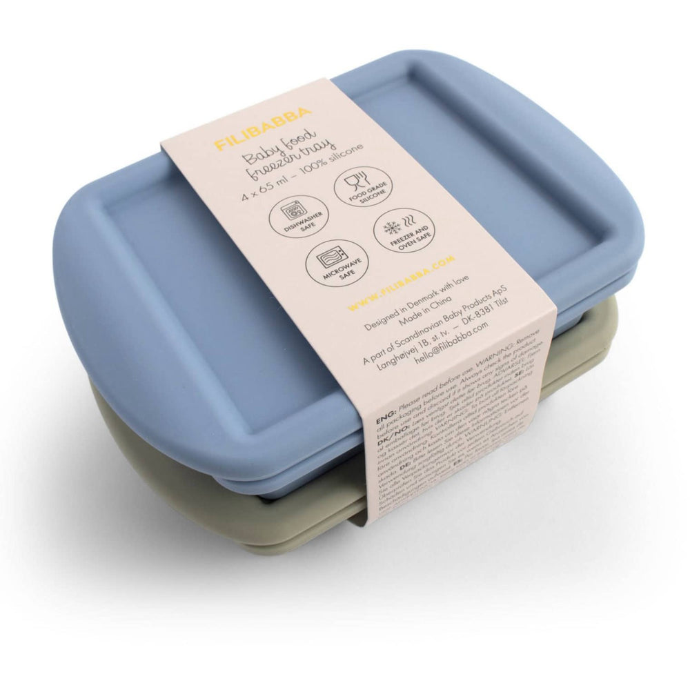 Køb FILIBABBA Ocean Mix Baby Food Fryserbakke 4x65 Ml 2-Pak