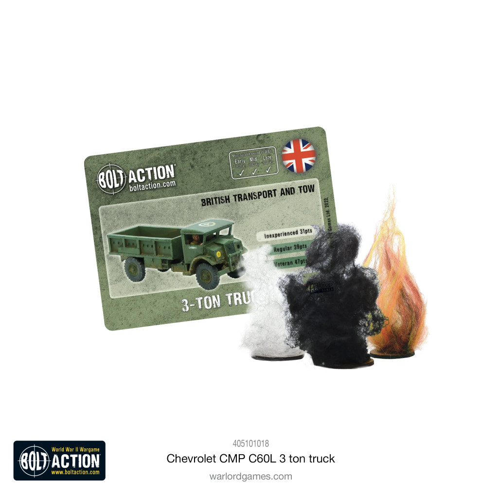 Bolt Action - Chevrolet CMP C60L 3 Ton Truck