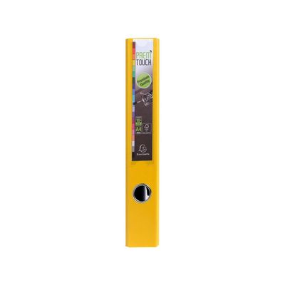 Exacompta Prem'Touch - Classeur à levier - Dos 50 mm - A4 Maxi - pour 400 feuilles - jaune