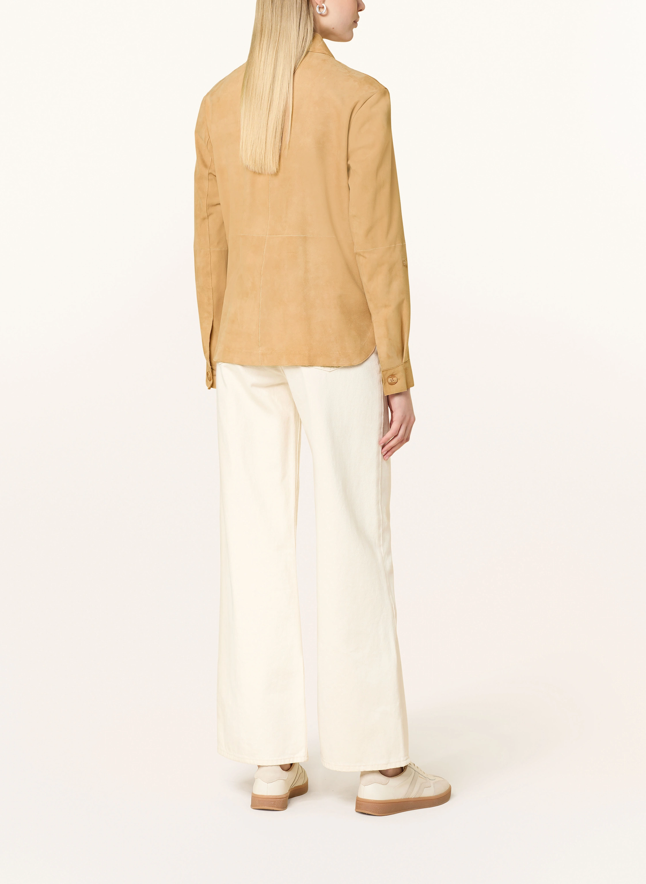 MILESTONE Leder-Overshirt MSVICKI