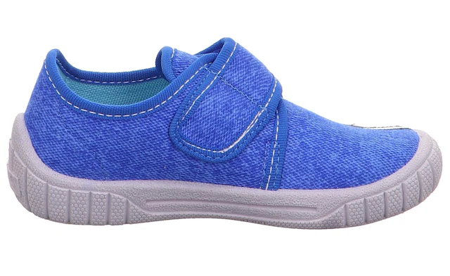 Superfit Hausschuh »Bill WMS: Mittel«  Kindergarten Schuh im Jeans-Look, Grössenschablone zum Download