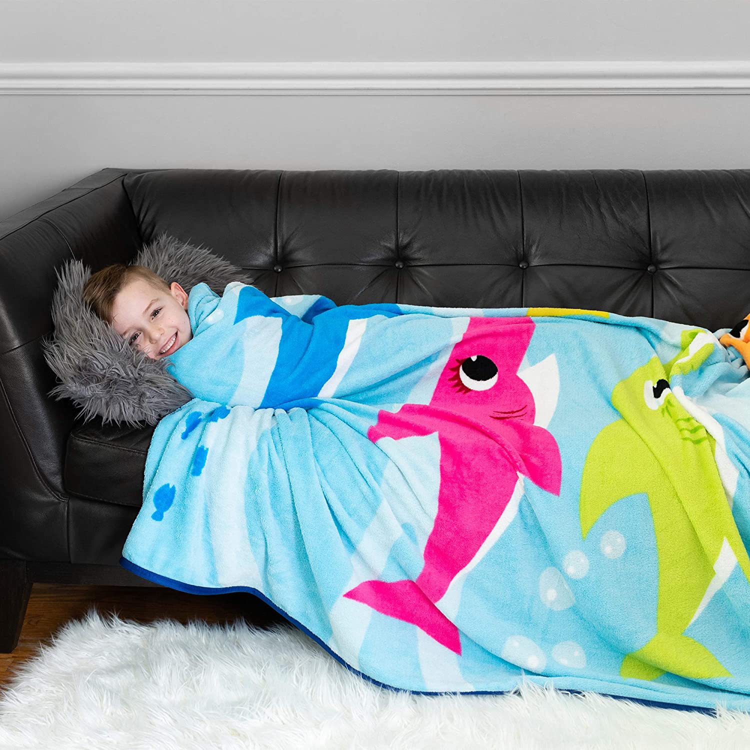 Kids Bedding Soft Plush Blanket Twin/Full Size