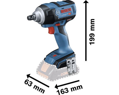 18V Professional Set Bosch Professional Houtset Accu Slagschroevendraaier GDS 18V-300 + Accu Cirkelzaag GKS 18V-LI + Accu Decoupeerzaag GST 18 V-LI + Accu Excenterschuurmachine GSS 18V-10 incl. 2 Accu's (5,0 Ah), Lader en Tas