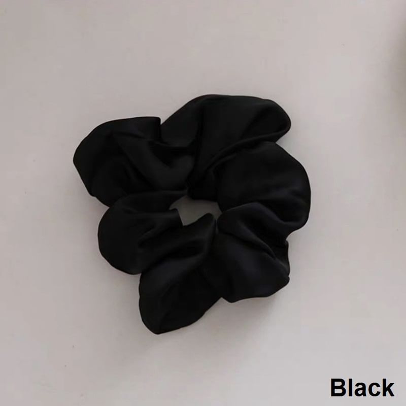 enthice - Effen zijden scrunchie