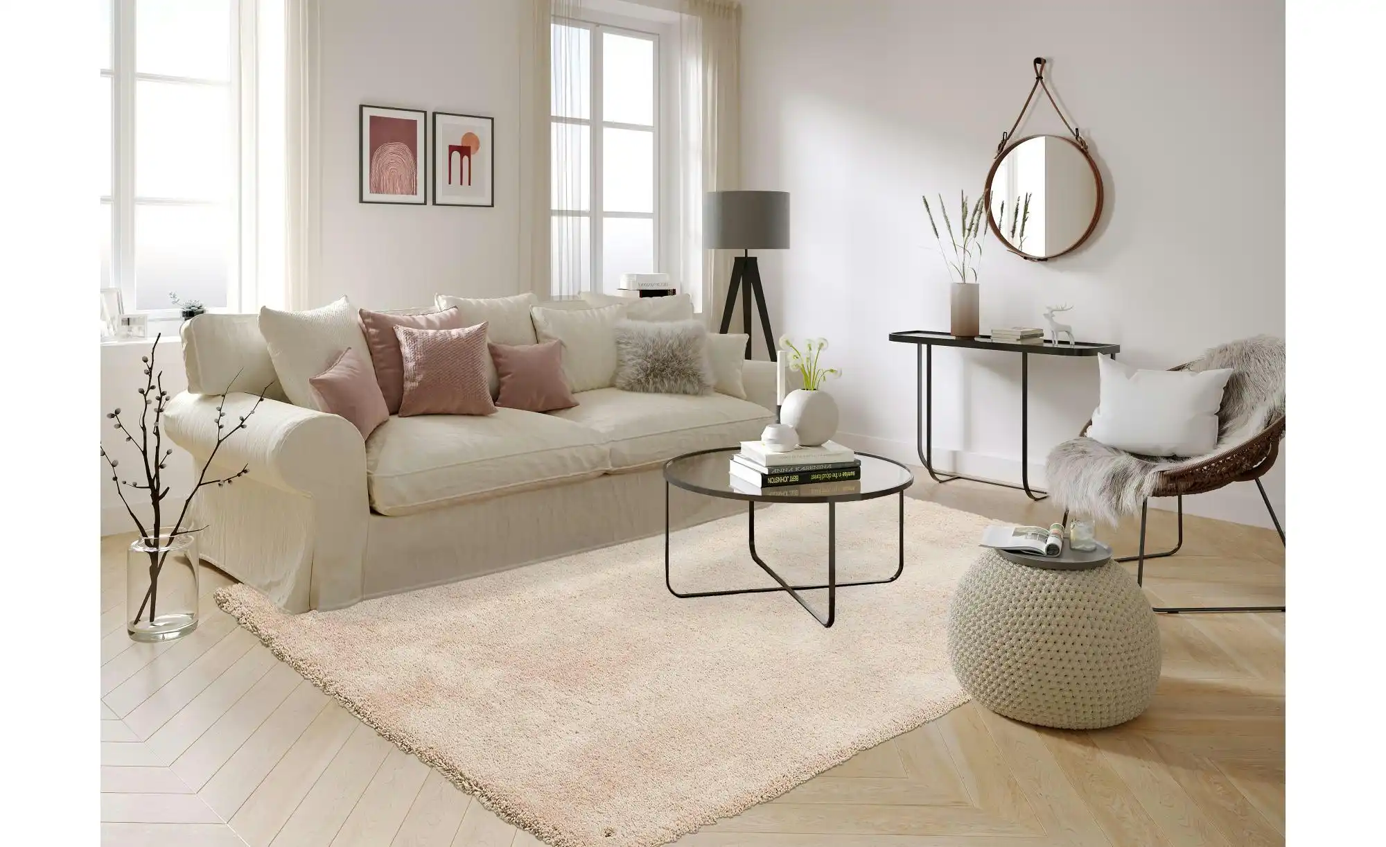 Tom Tailor Hochflorteppich Cozy
