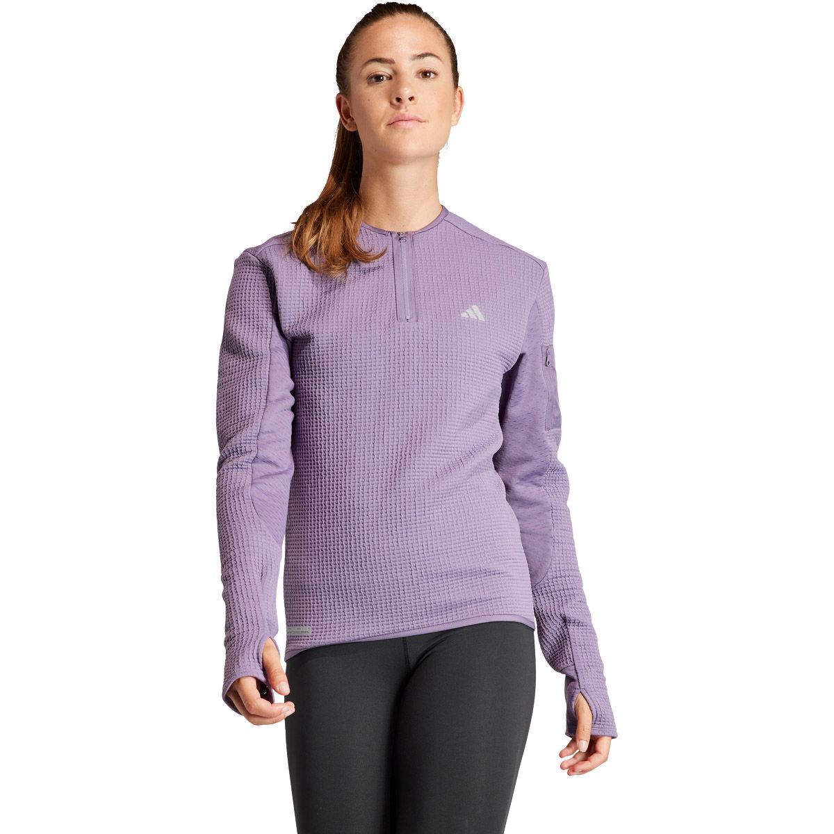 adidas Ultimate Conquer The Elements Cold Ready 1/2 Zip Løbetrøje Dame