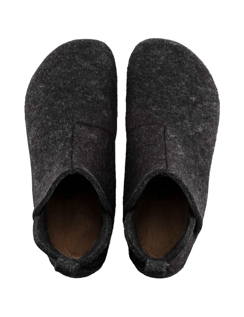 Women's Black Boot Slippers