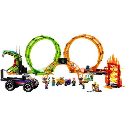 LEGO City Stuntarena Med Dobbelt Loop - 60339