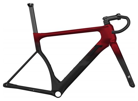 Kit Cadre 3T Strada ICR Rouge Noir