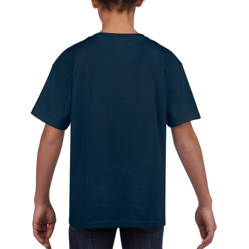 Camiseta básica de manga curta Gildan, elegante e macia