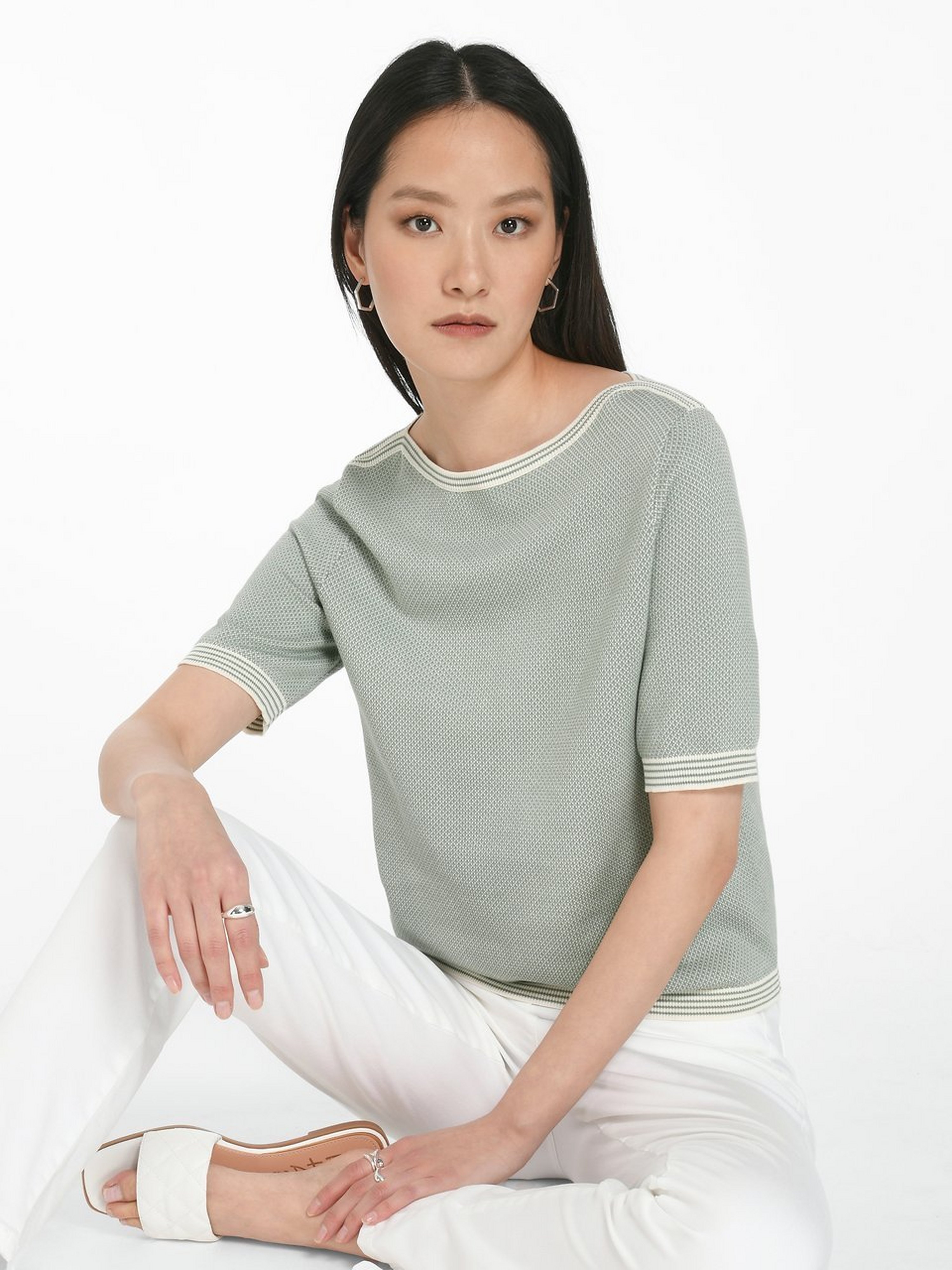 Pullover aus 100% Baumwolle Supima