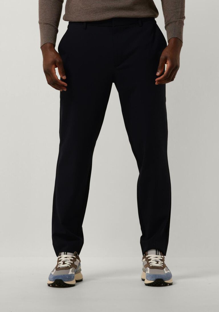 PLAIN blauwe plain pantalon theo