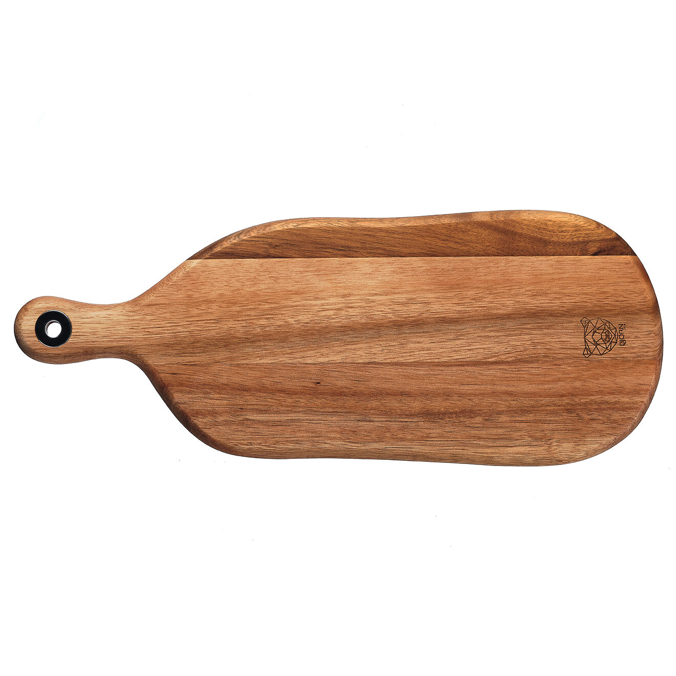 Bjorn Planche à découper en bois d'acacia Freja bois vernis - 41x16x1 cm