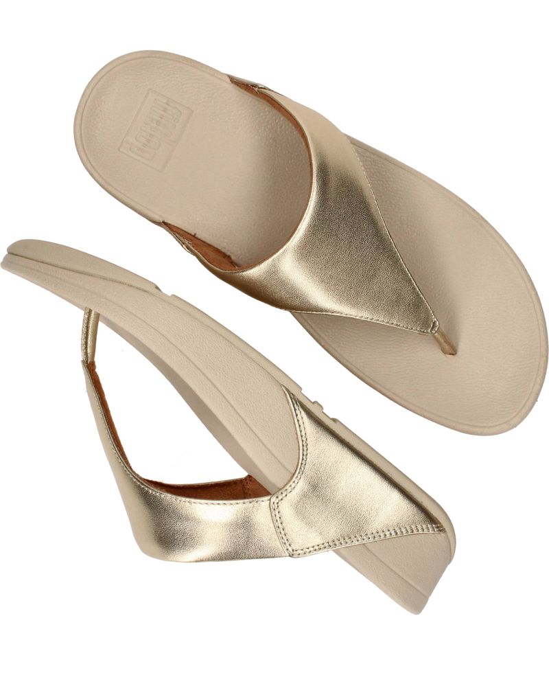FitFlop Lulu Teenslippers Goud Dames