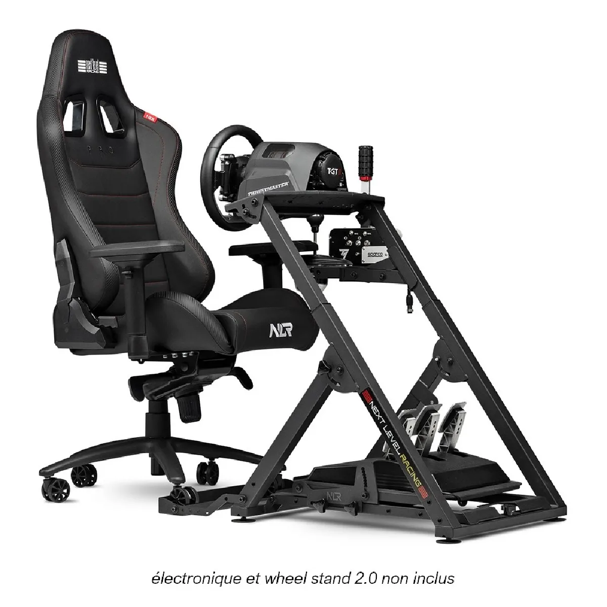 Next Level Racing ProGaming - Edition cuir, Noir