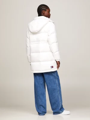 Jaqueta puffer Alaska midi de plumas recicladas