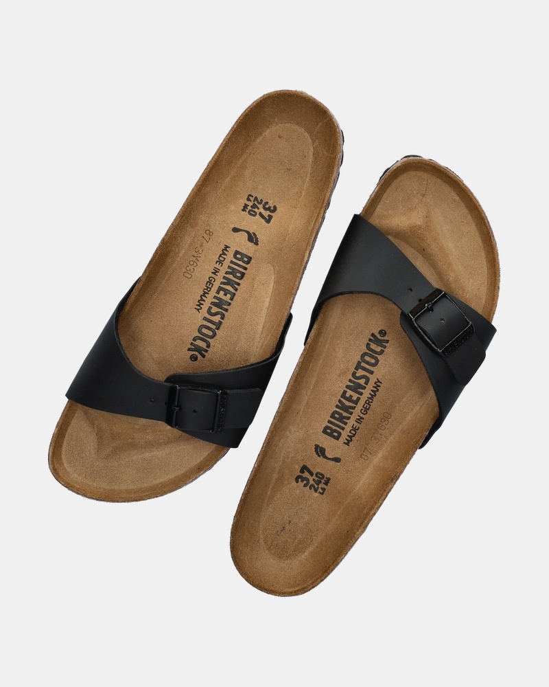 Birkenstock Madrid Slippers  - zwart