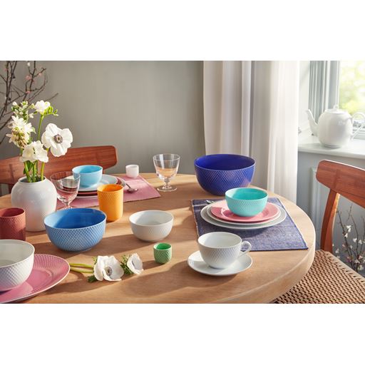 Lyngby Porcelæn Rhombe Color Skål, Grøn, Ø11 cm