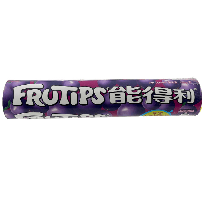 Fruitips Zwarte Bessen Pastilles 125g