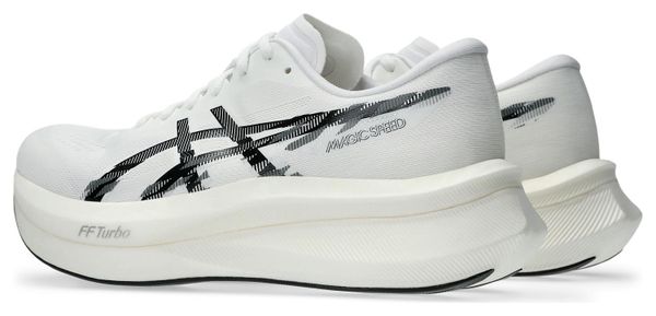 Chaussures Running Asics Magic Speed 4 Blanc/Noir Homme