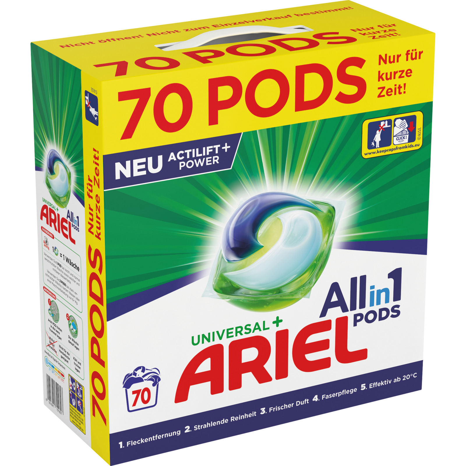 Ariel Pods All-in-1 Universal 70WG Box