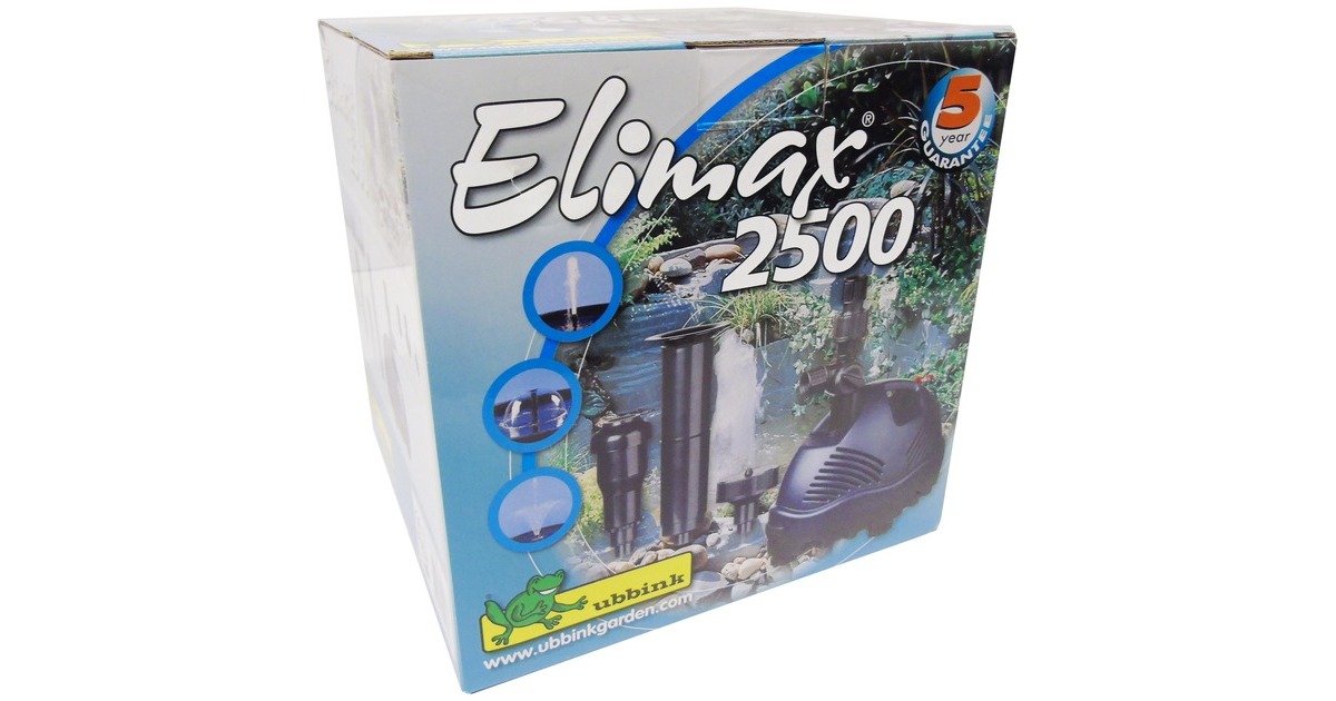 UbbinkElimax 2500 fonteinpomp  (Zwart)
