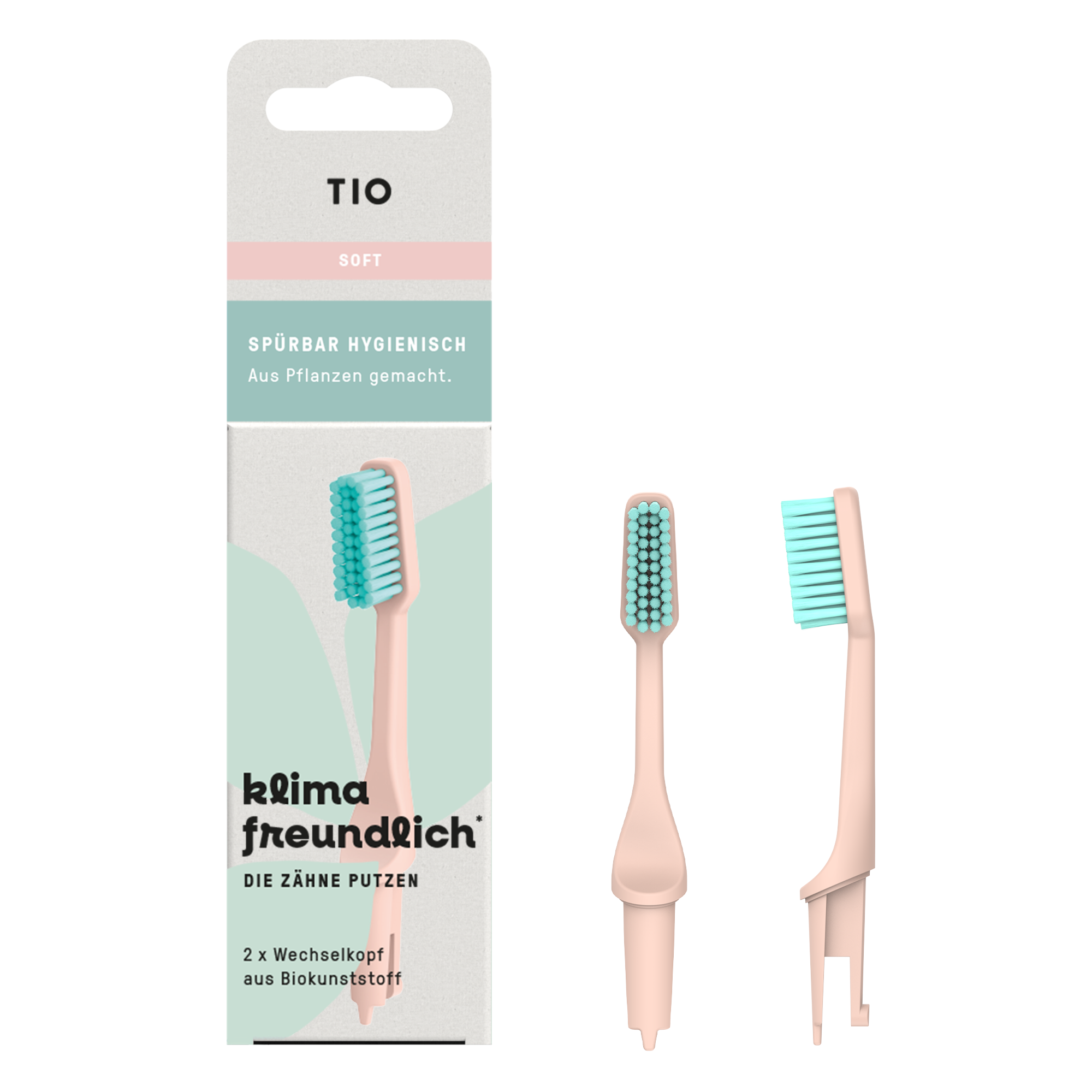 TIO  TIOBRUSH Refill Soft, 2 Stk